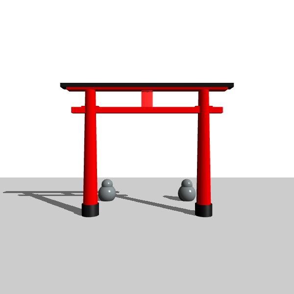Preview Torii with Shadow